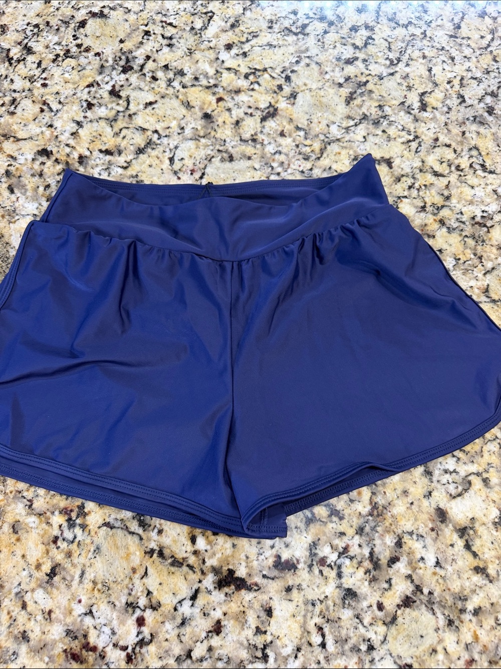 RELLECIGA Navy One-Piece Swim Short Style
